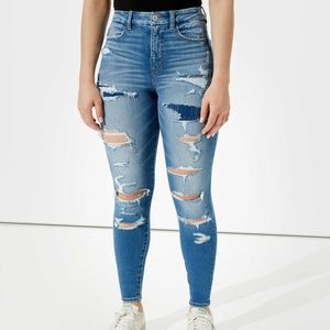 SOLD American eagle Curvy high waisted leggings 2